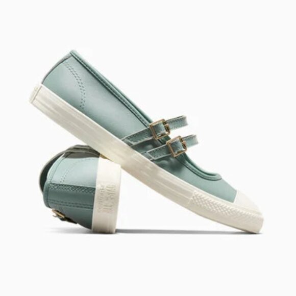 NEW Converse Mary Jane Chuck Taylor All Star Dainty size 7 Teal - Picture 7 of 7
